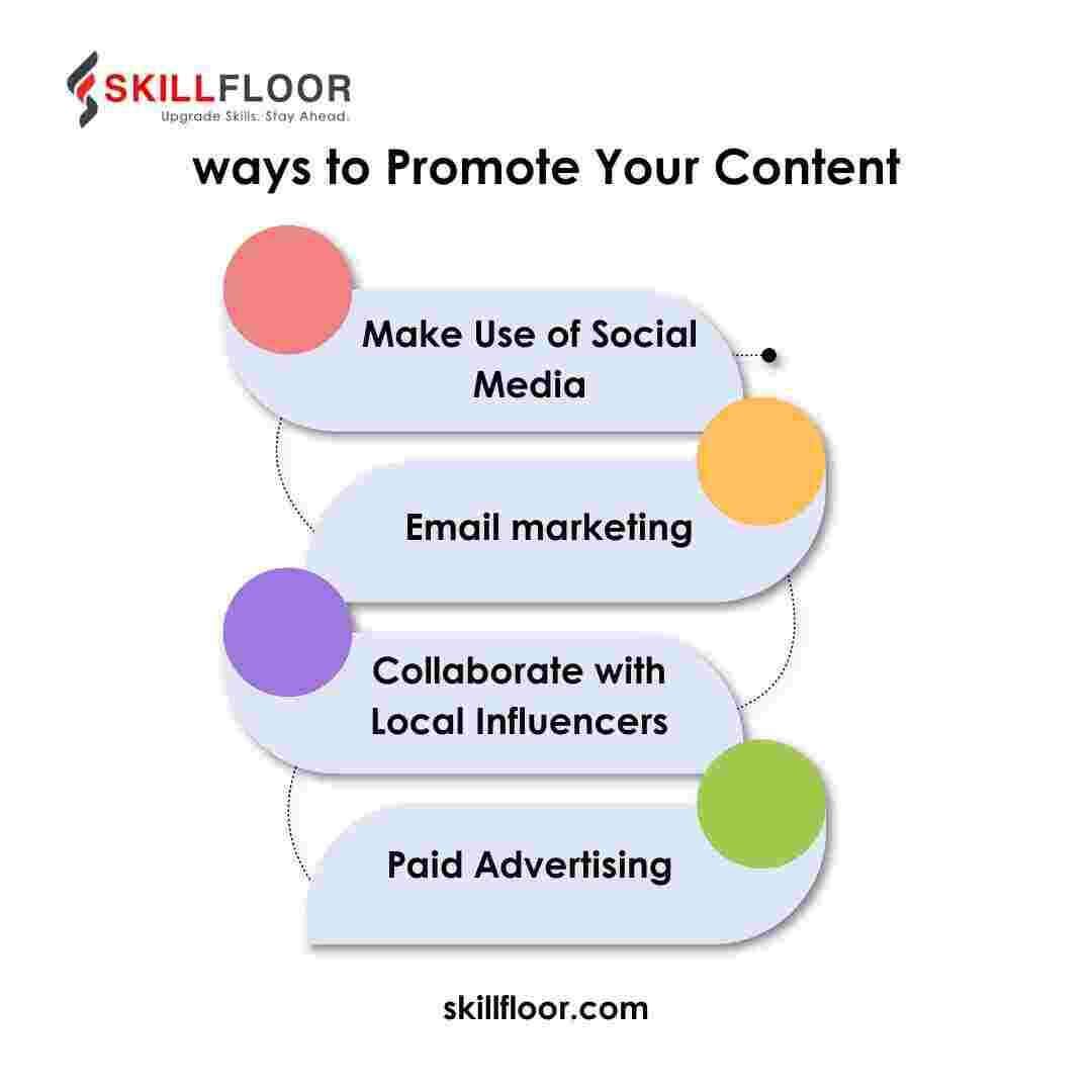 Ways to promote your content