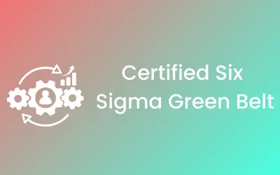 Certified Six Sigma Green Belt course