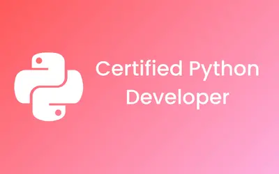 Certified Python Developer